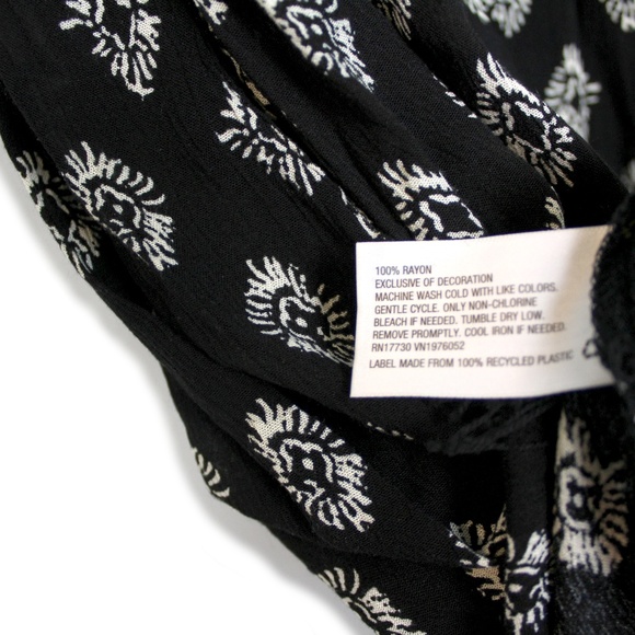 ❌SOLD❌ Xhilaration | Black & White Sundress - Picture 7 of 8